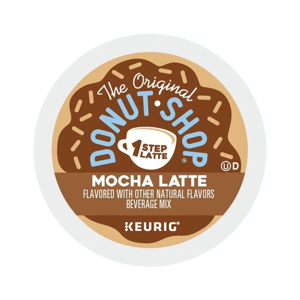 The Original Donut Shop Mocha One Step Latte, Vanilla, PK20 PK DIE8179